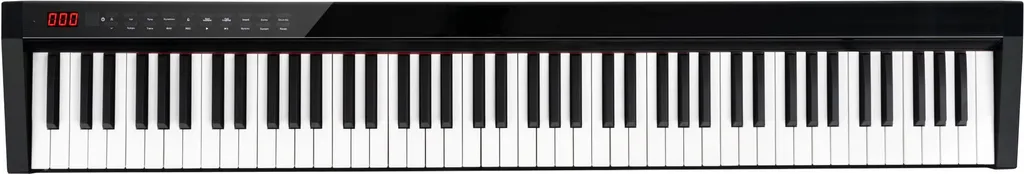 Piano de voyage 88 touches SP-588 noir idéal pour pratiquer partout