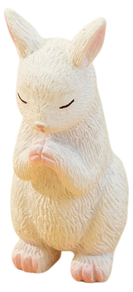 Tierfigur mit verschränkten Händen, Simulation von Panda, Kaninchen, Wasserschwein, Koala, Hund, Katze, Affe, Ornament, Harzskulptur, Dekoration,...