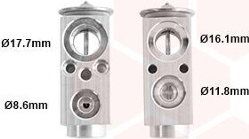 VAN WEZEL Expansionsventil Klimaanlage Expansionsventil 37001352 für OPEL Vectra C Caravan (Z02)