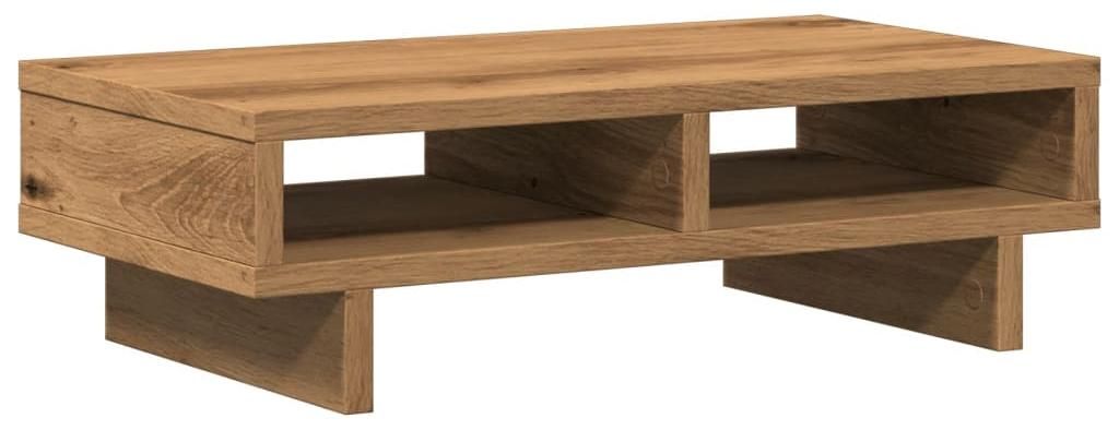 vidaXL Stojan na monitor Artisan dub 50x27x15 cm materiál Obrázok produktu 