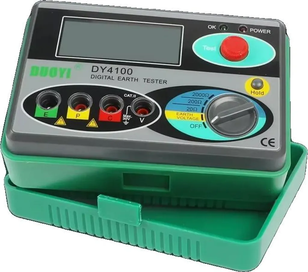 Solution contre les défauts de terre : testeur 2000Ω avec affichage LCD