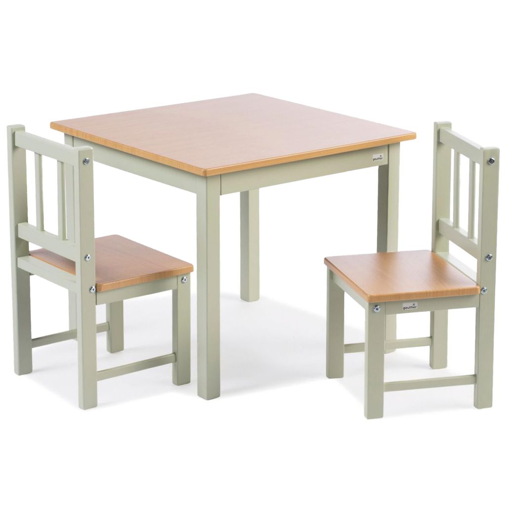 GEUTHER Sitzgruppe Activity | Tisch & 2 Stühle | Holz | Produktbild 