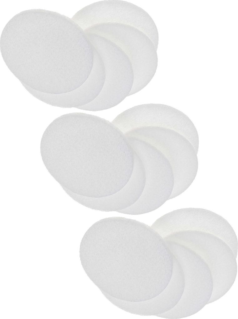 vhbw 15x Motorschutz-Filter kompatibel mit Sprintus Maximus pro, Floory, T 11 EVO, Maximus pt, MAXIMUS HEPA Staubsauger