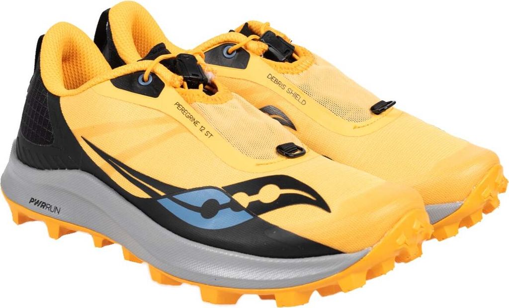 Saucony Buty Do Biegania "Peregrine 12 ST" - S10739 | Peregrine 12 ST - Schwarz- Größe: 38(EU)