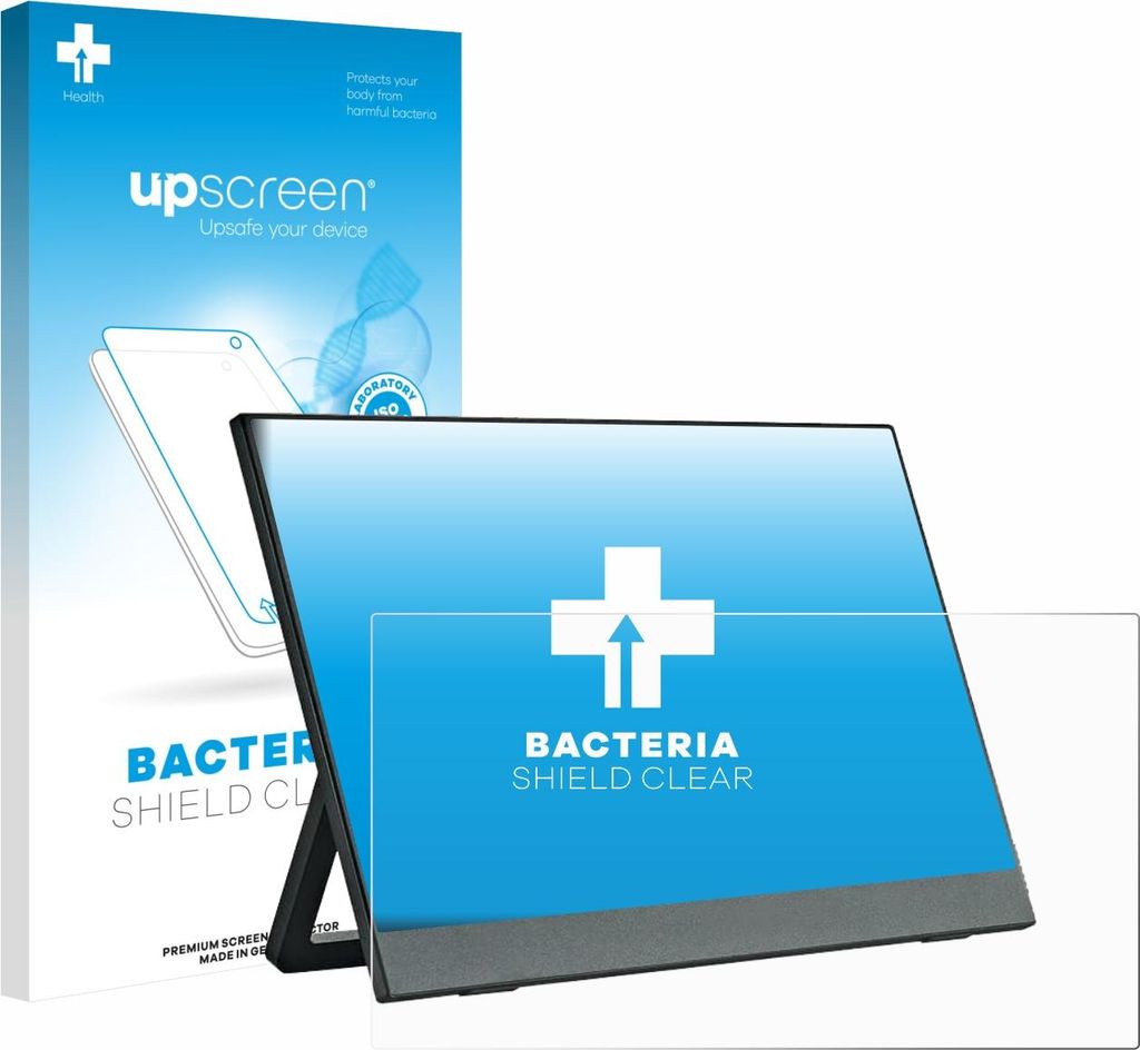 upscreen Schutzfolie für Anmite A140W03 14" Displayschutz Displayschutzfolie Folie Klar antibakteriell