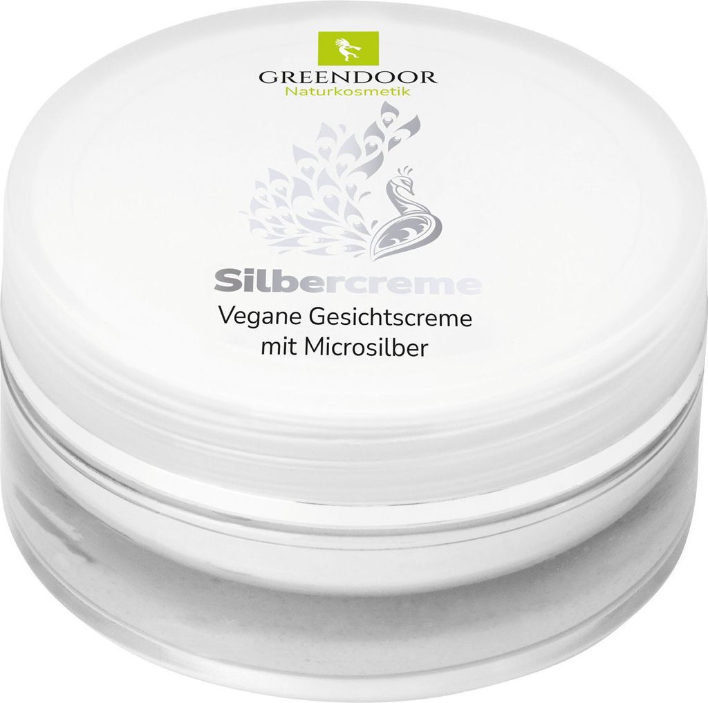 GREENDOOR Silbercreme mit Microsilber, Gesichtscreme