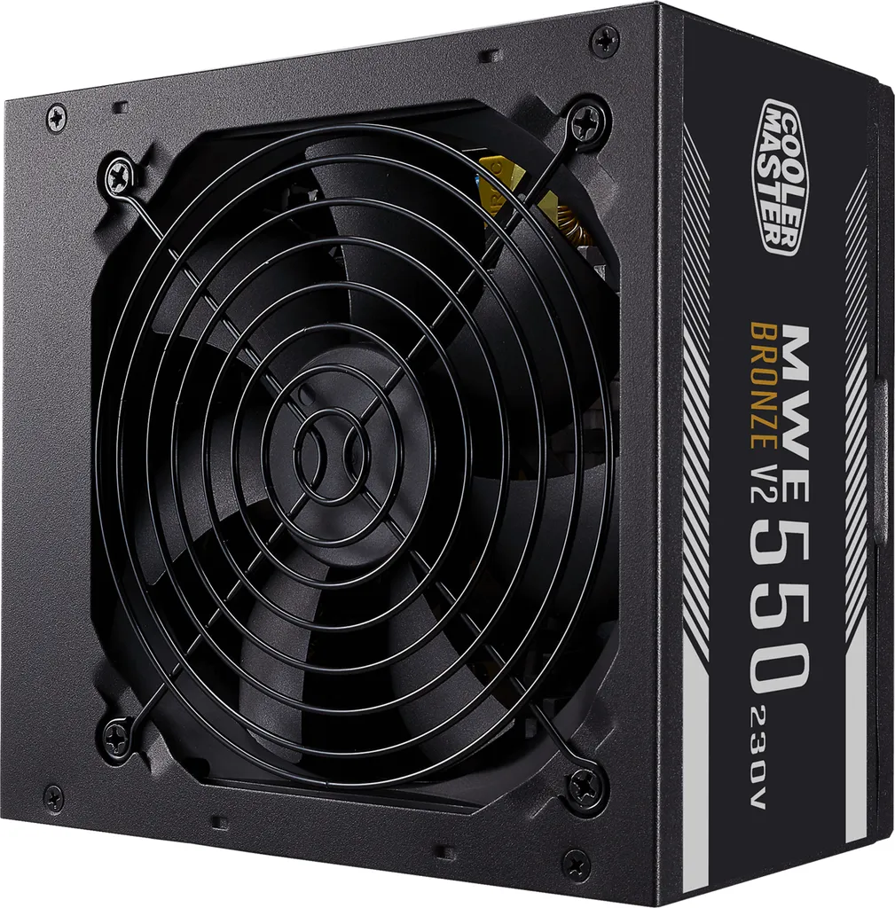 COOLER MASTER Cooler Master MWE 550 Bronze 230V V2 alimentatore 550 W 24 pin ATX ATX Nero