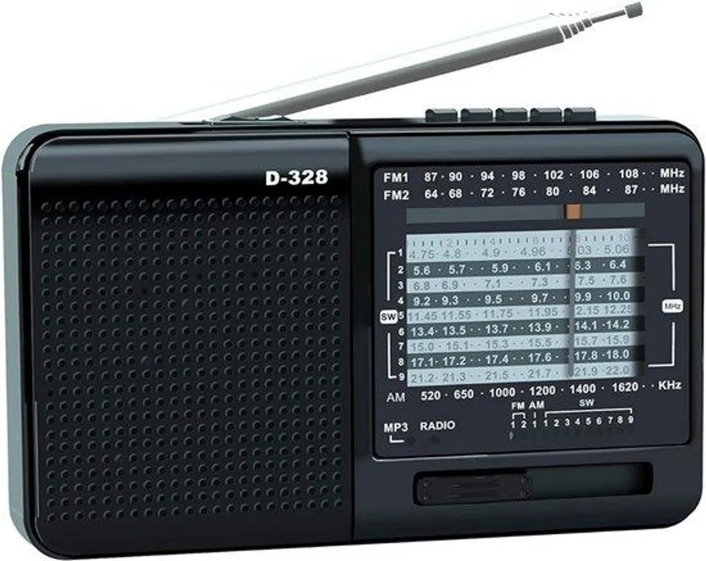 Radio portable fabriquée à la main en bois, mini récepteur FM AM vintage