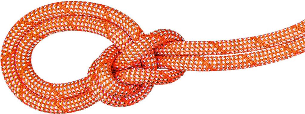 Mammut Crag Classic Rope 9,8 mm Classic - orange/white Lg 60