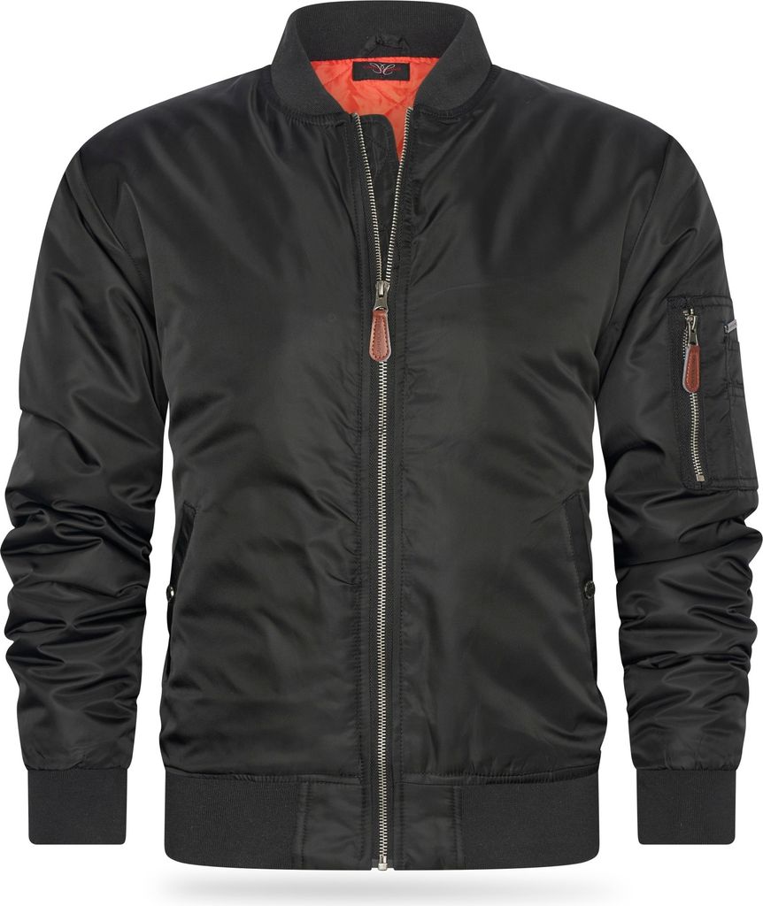 Cappuccino Italia Navy Seal Jacket Schwarz - Große L