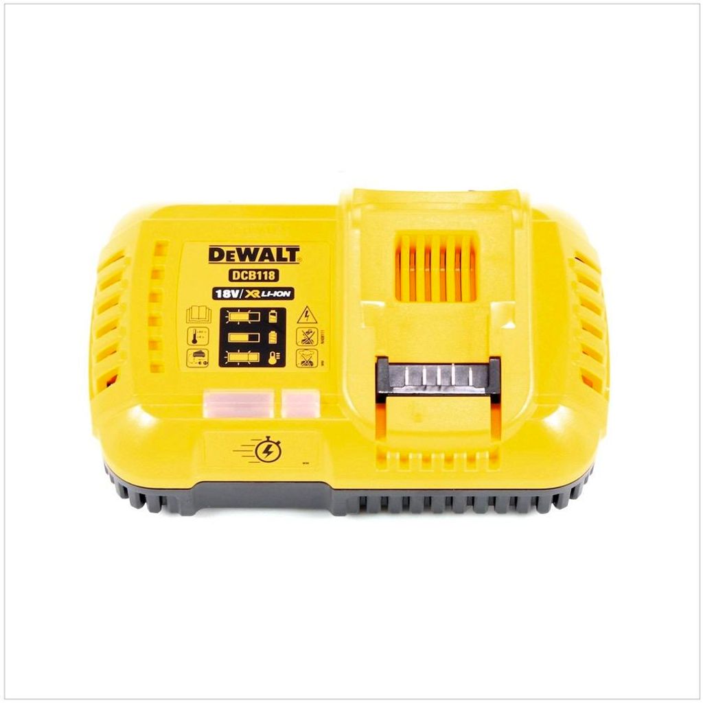 DeWalt DCB 118 XR FlexVolt 54 V / 18 V accu snellader Productafbeelding 