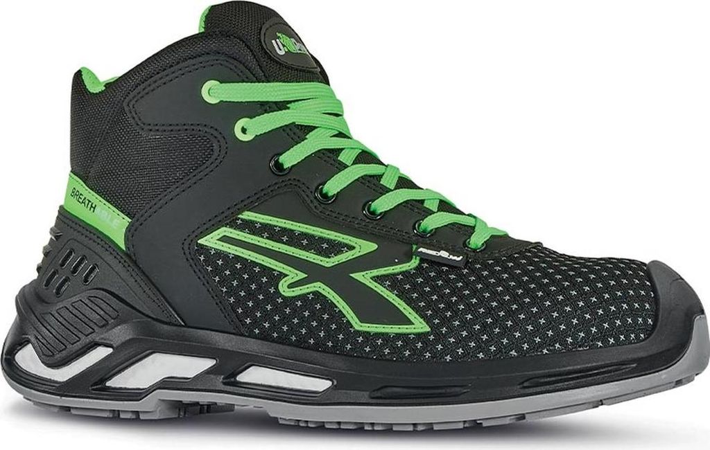 U-power Harry Sicherheitsschuhe Schwarz EU 40 Herren,Damen Produktbild 