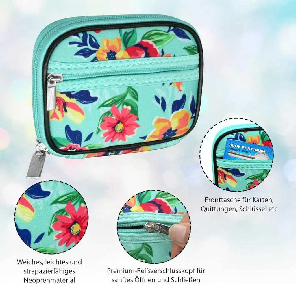 Boîte à comprimés 7 jours Vert - Pilulier au design élégant et compact