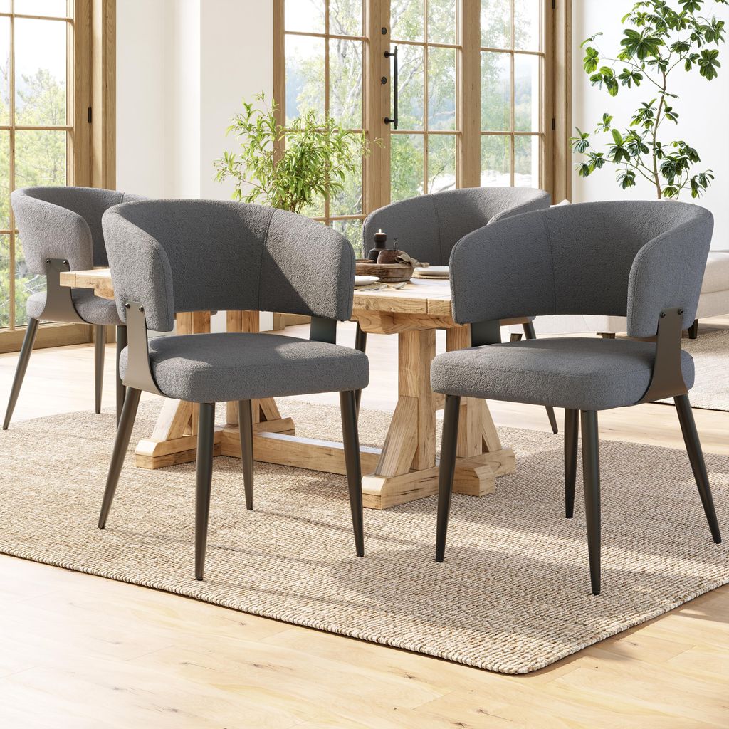Flieks lot de 4 chaises de salle à manger, Chaise Chaise de Image du produit 