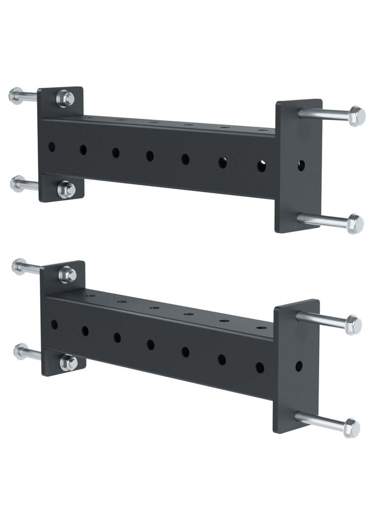 ATLETICA R8 Outdoor Crossbar 42cm | Feuerverzinkt | Paarweise |Pulverbeschichtet | Querstrebe für R8 Outdoor Power Racks