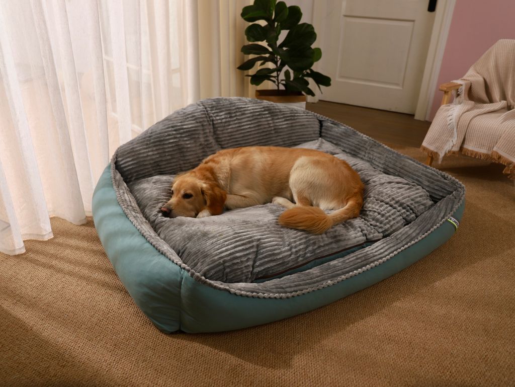 Tierbett - Hundebett - Hundekissen Größe M, gemütlich & flauschig, waschbar