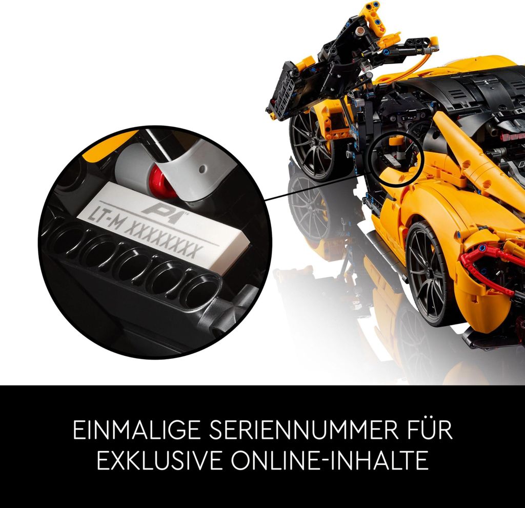 LEGO Technic McLaren P1, Zestaw dla Dorosłych Fanów