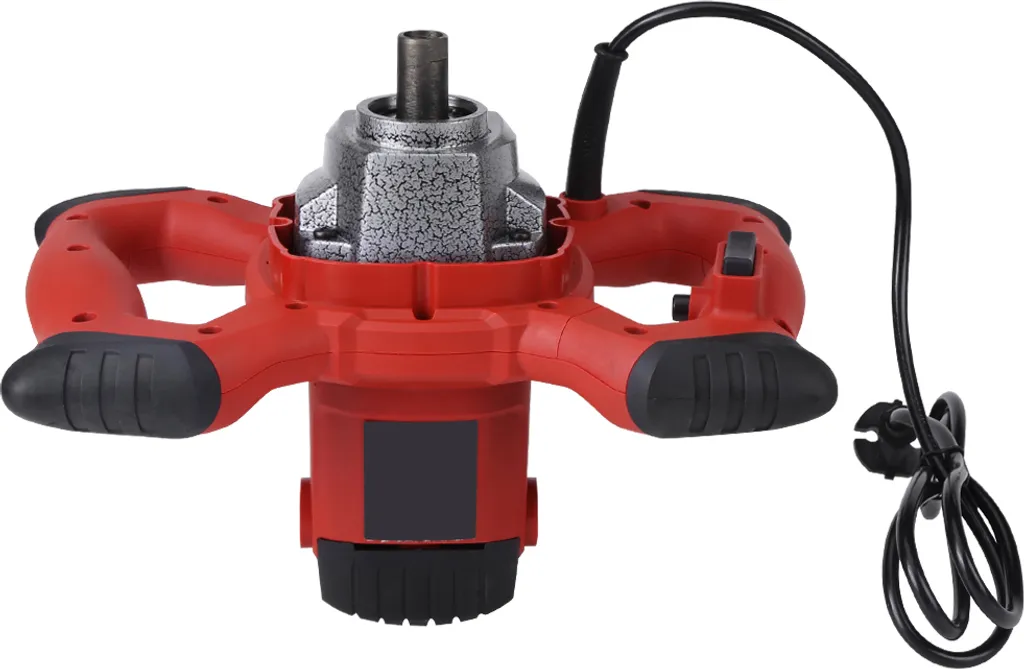 Mixeur électrique 1500W rouge 6 vitesses : fini les grumeaux dans le ciment