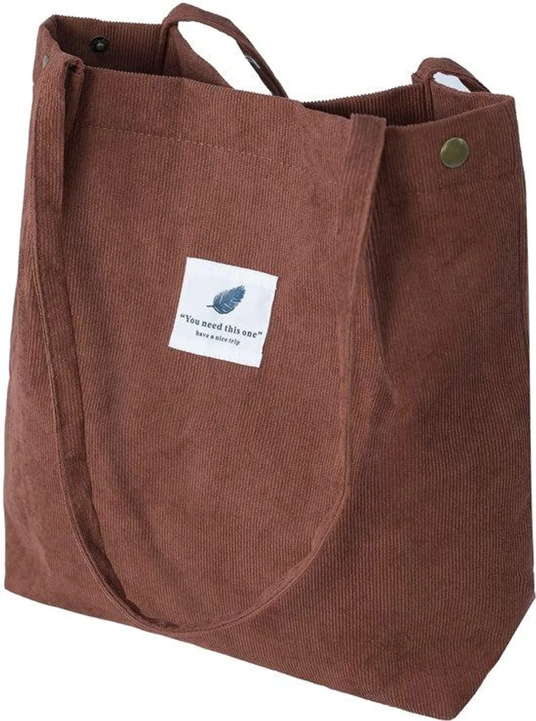 Cabas shopping XXL marron en velours et jute : le fourre-tout tendance