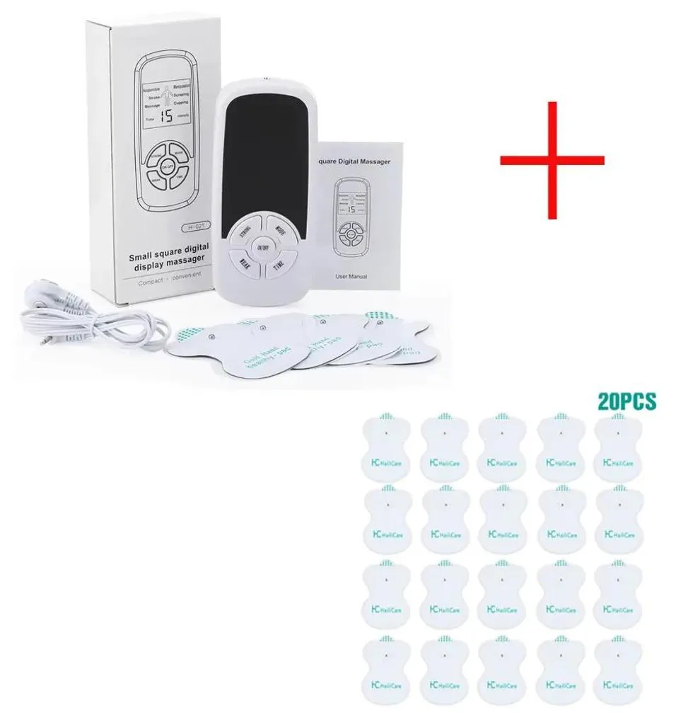 Stimulateur musculaire EMS portable avec 20 électrodes FitPulse X6