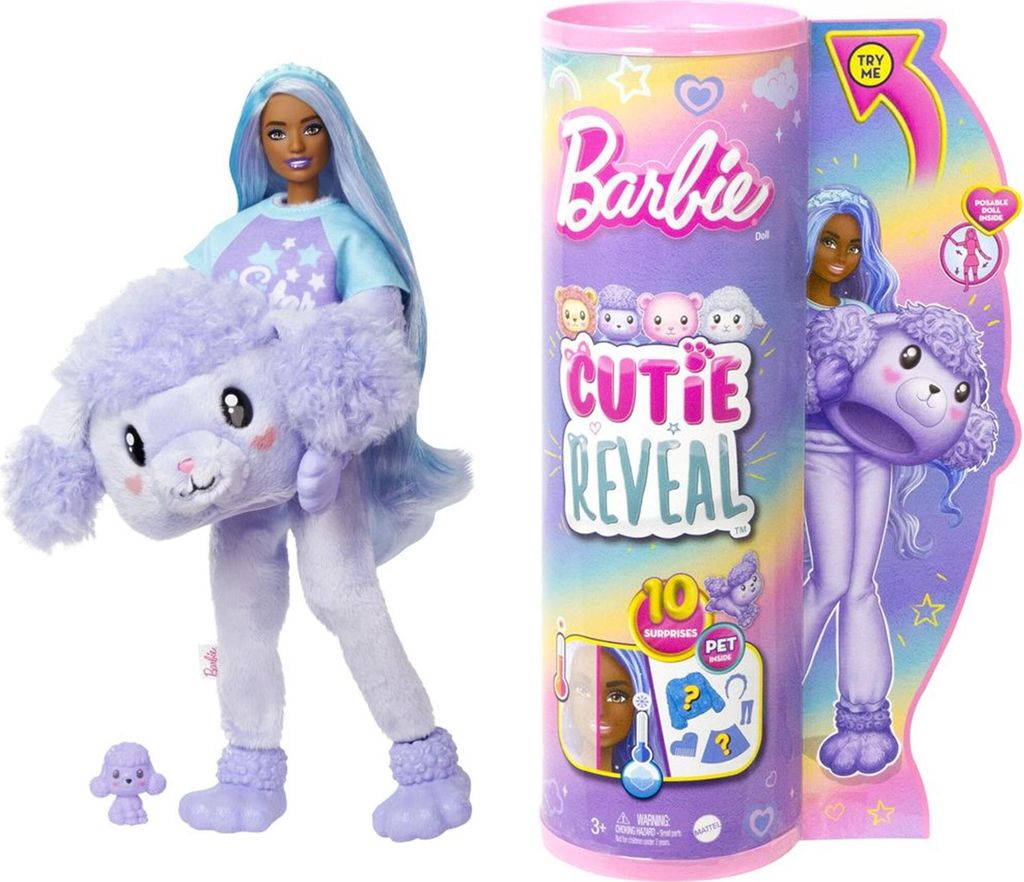 Barbie Cutie Reveal Cozy Cute Serie - Pudel