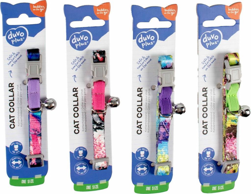 Duvo+ Katzenhalsband florale Spritzer