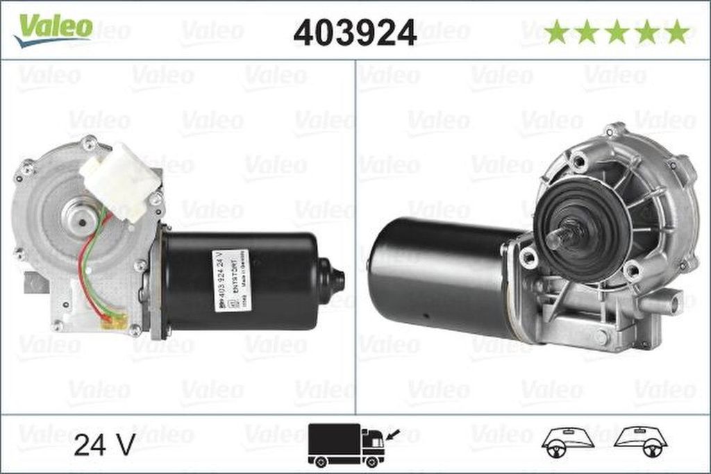 VALEO 403924 Wischermotor Vorne für DAF XF 95 95 XF 95 XF Produktbild 