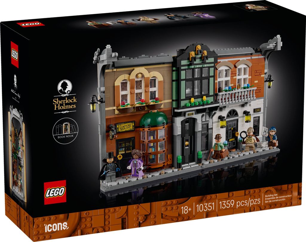 LEGO Icons Sherlock Holmes 10351 Produktbild 