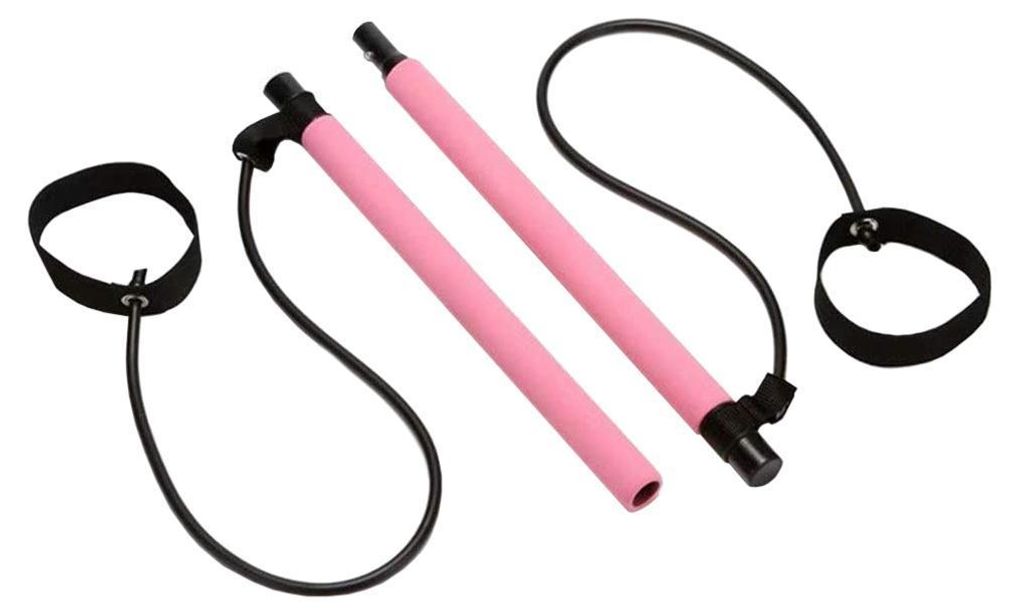Übungsstange für Pilates - Pink