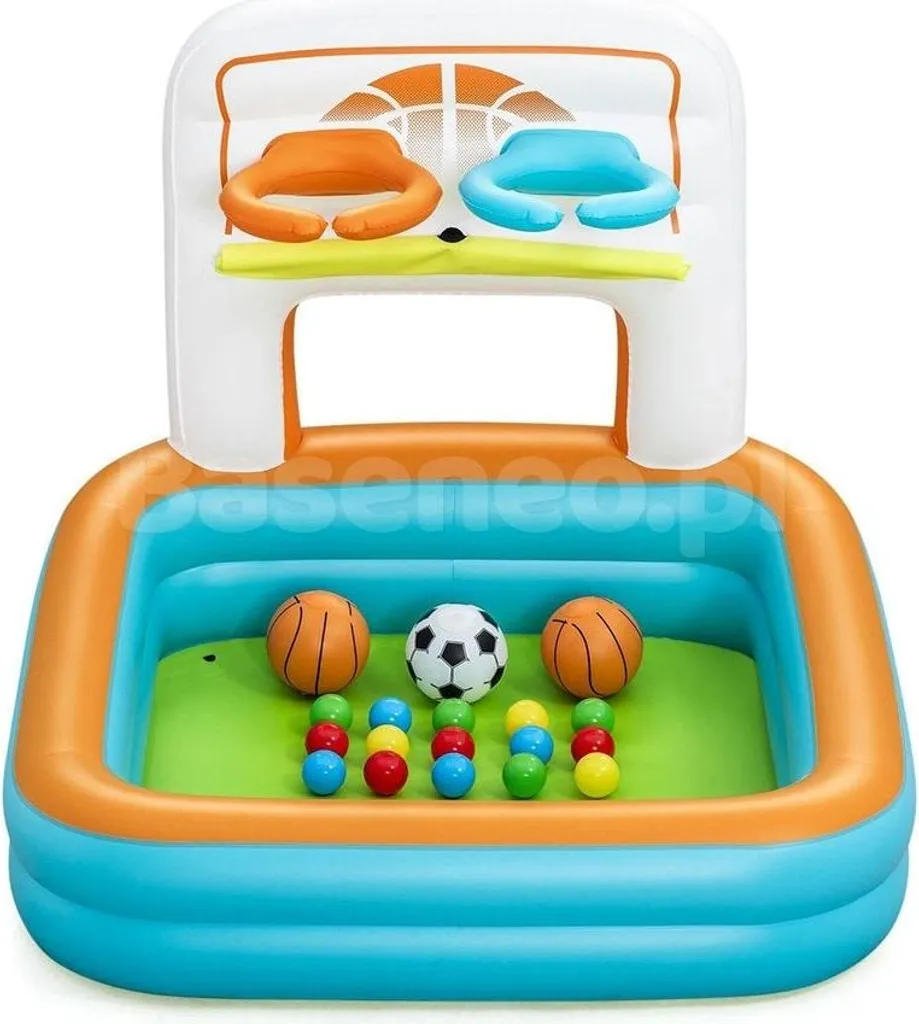 Aire de jeux Bestway 52728 vinyle robuste avec balles multicolores