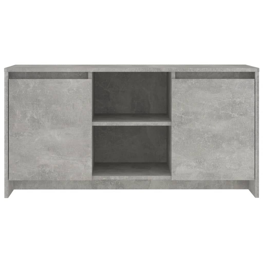 "im Sonderangebot"TV-Schrank Industriestil - CLORIS - Fernsehenschrank - Betongrau 102x37,5x52,5 cm Holzwerkstoff - NeuMöbel6367798