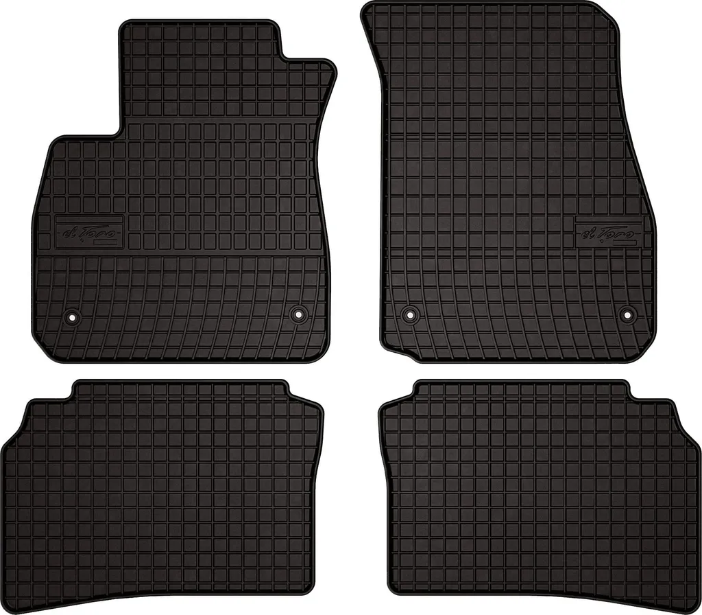 Tappeti Gomma Opel Insignia B - Neri Set Completo con Fissaggi