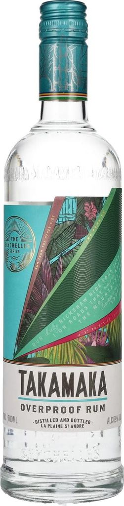 Takamaka Overproof Rum 700ml 69% Vol. Produktbild 