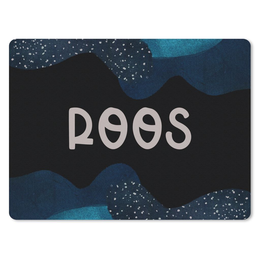 MuchoWow Mauspad Mousepad Rose - Pastell - Mädchen 40x30 cm - Mousepads - Maus Mat - Pad - Mausunterlage - Anti Rutsch