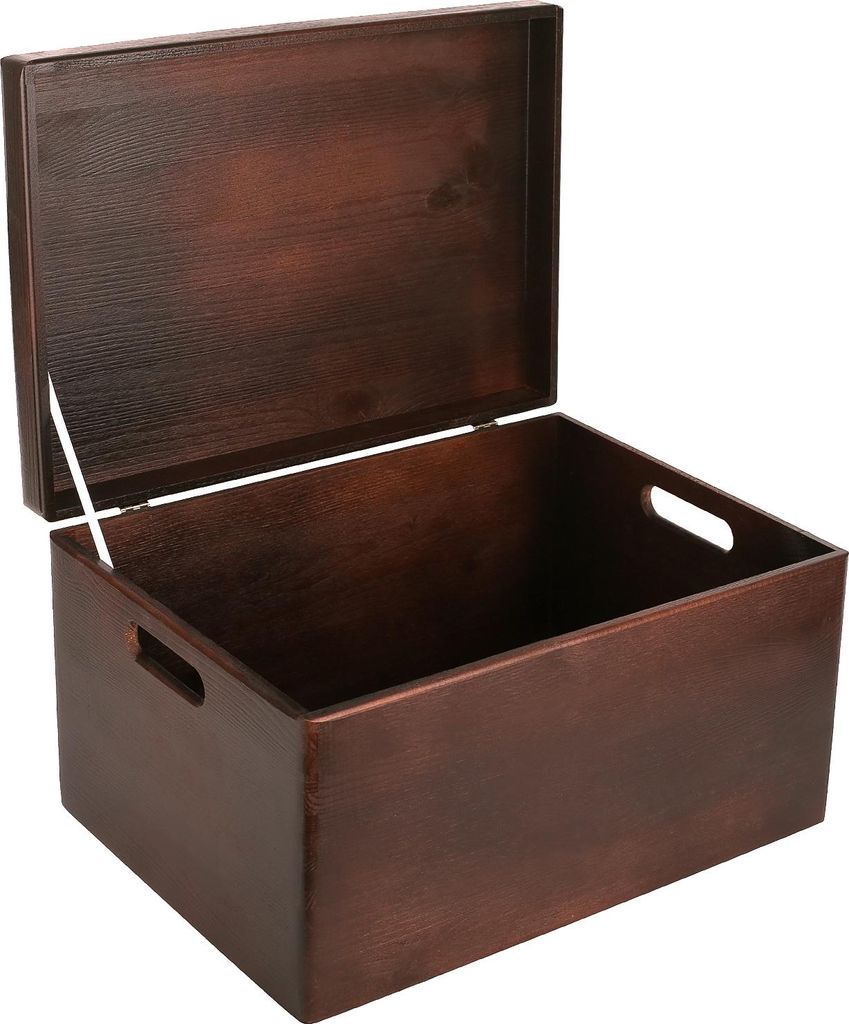 Creative Deco Boite de Rangement en Bois Marron 40 x 30 x Image du produit 