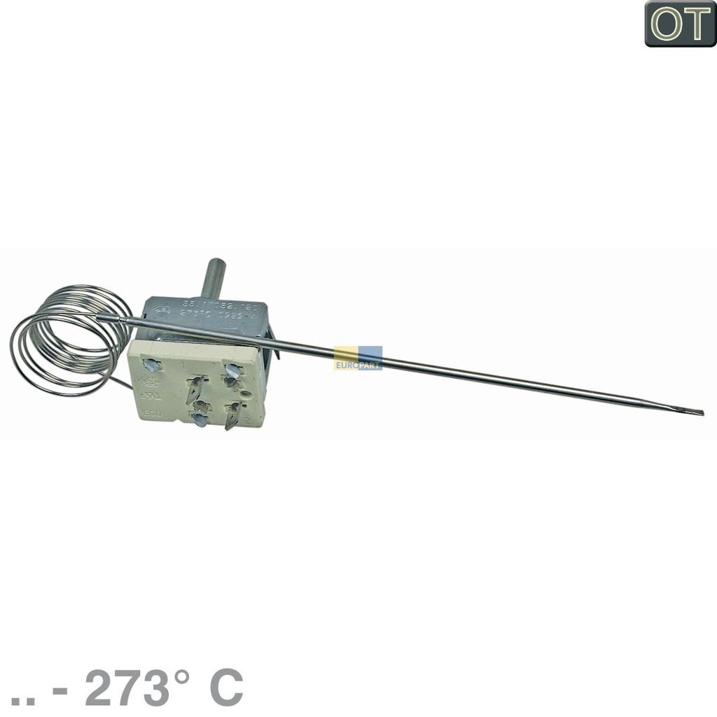 Thermostat -273°C Temperaturregler EGO 55.17052.120 Backofen Herd Ofen Original Bauknecht Whirlpool 481228208626 auch Bossmatic IKEA Ignis für ES...