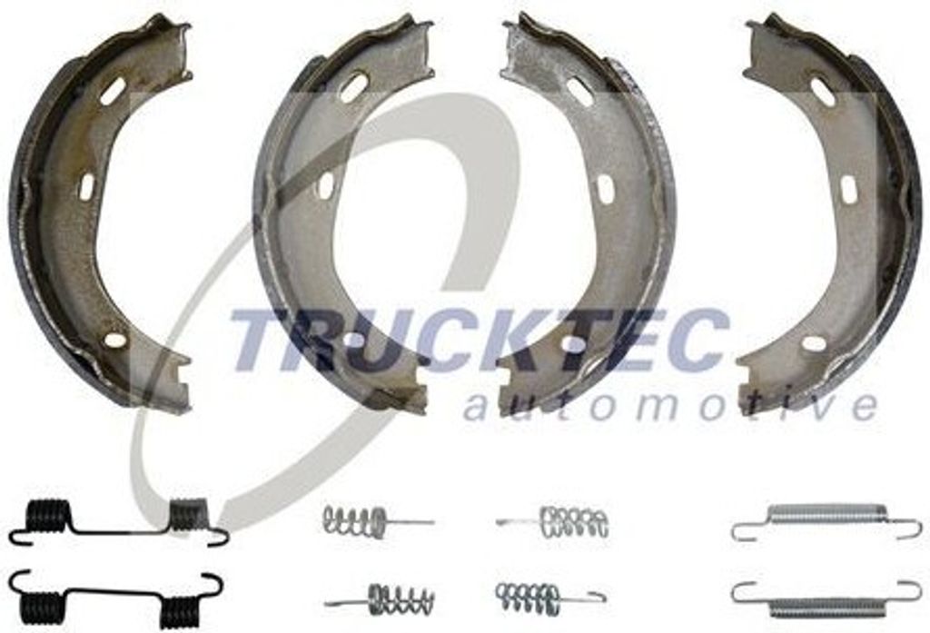 TRUCKTEC AUTOMOTIVE 02.35.005 Handbremsbeläge passend für MERCEDES-BENZ Stufenheck (W123) Handbremse