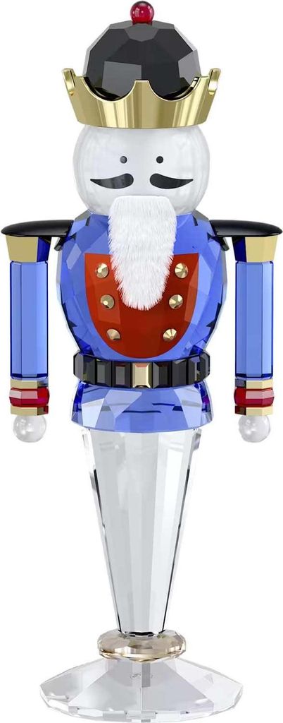 Swarovski Holiday Cheers Nussknacker, blau 5680177 Dekoration