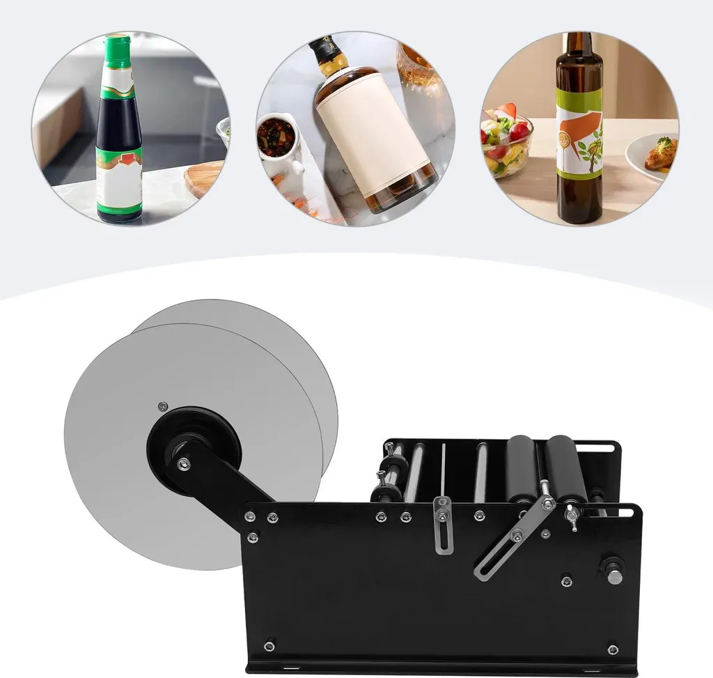 Étiqueteuse réglable MT-30 pour bouteilles et flacons - Format rond - 3