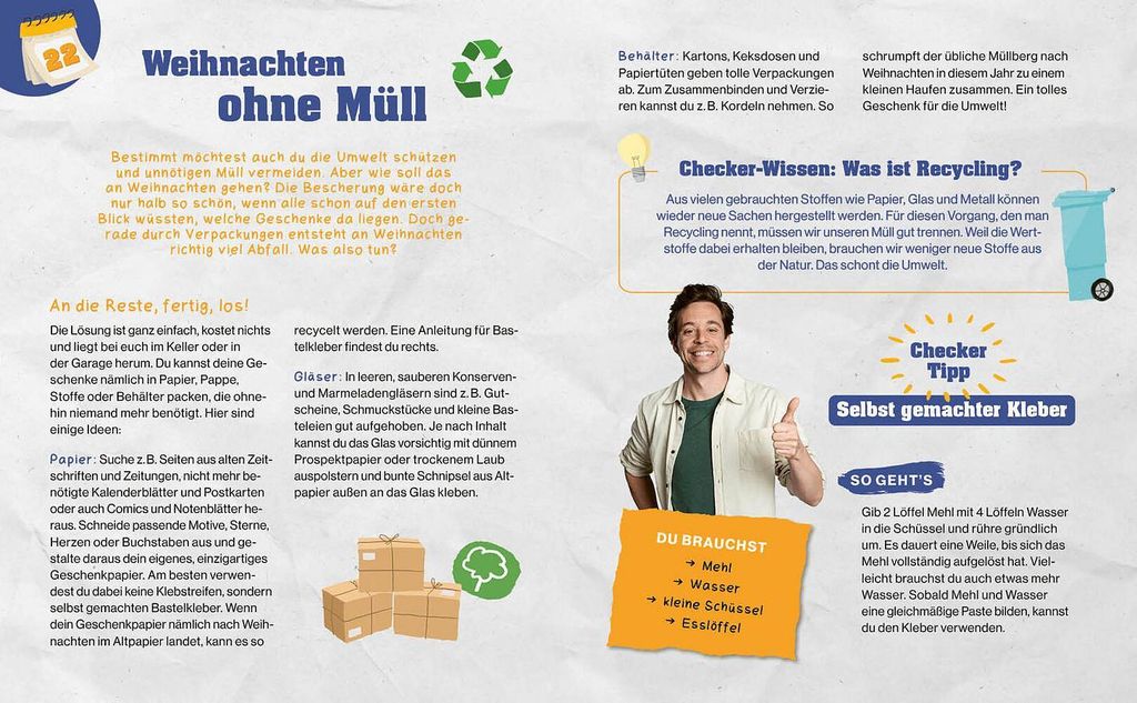Checker Tobi: Das Adventskalender-Buch: Der X-mas-Check Image du produit 