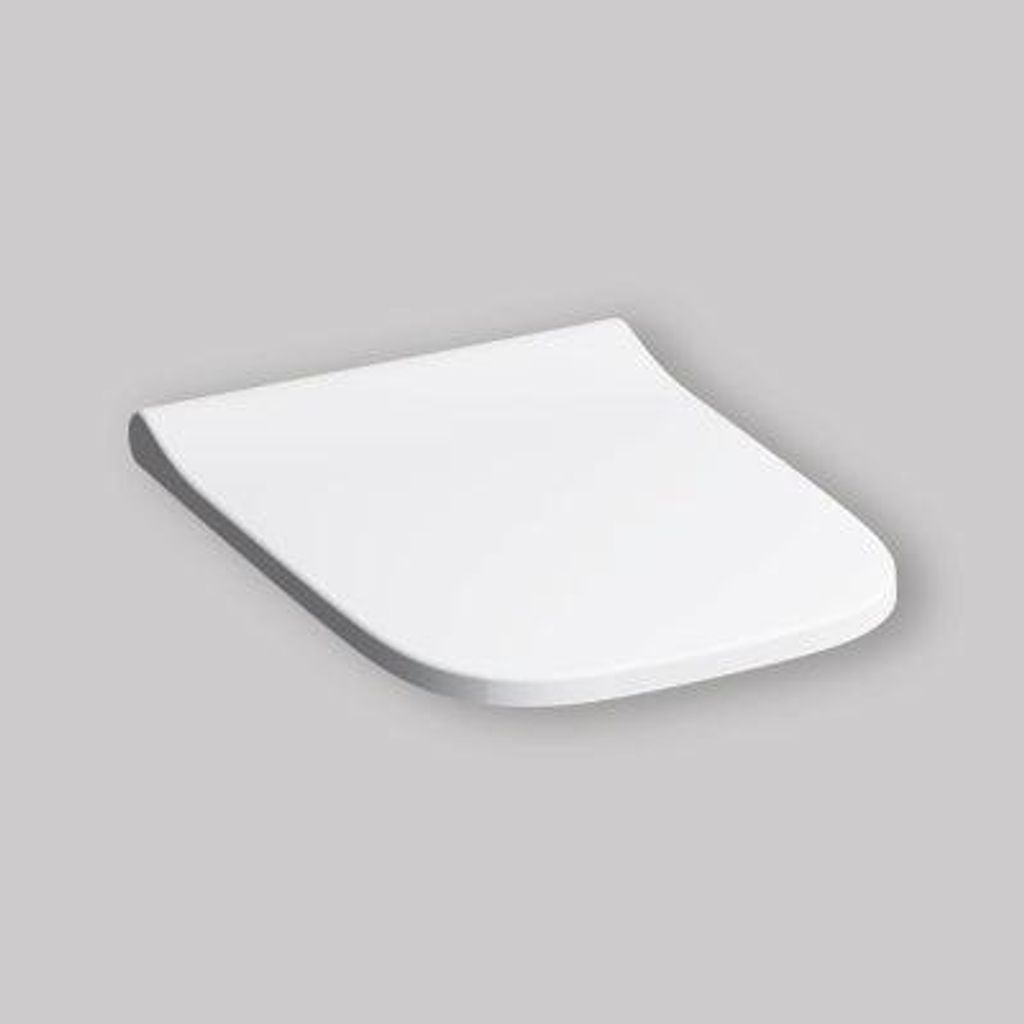 Geberit Smyle Square Siège de WC Slim avec couvercle, Wrap Immagine del prodotto 