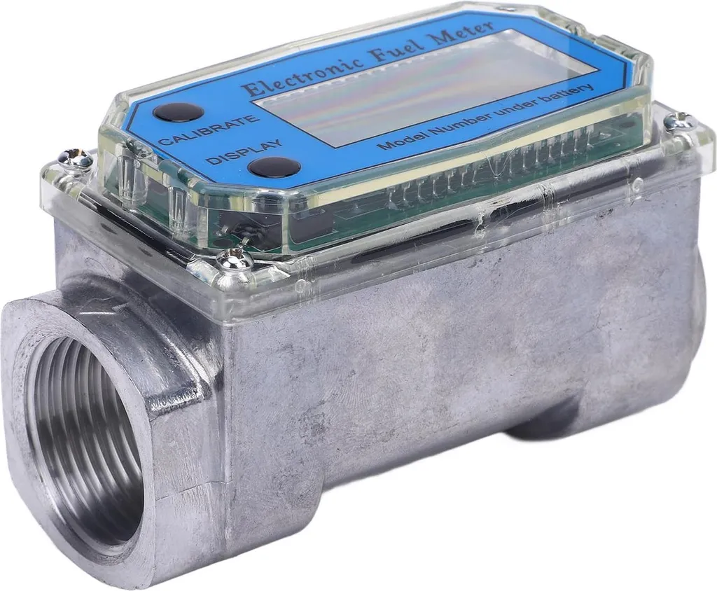 Compteur de débit électronique multifonction pour eau gaz et essence