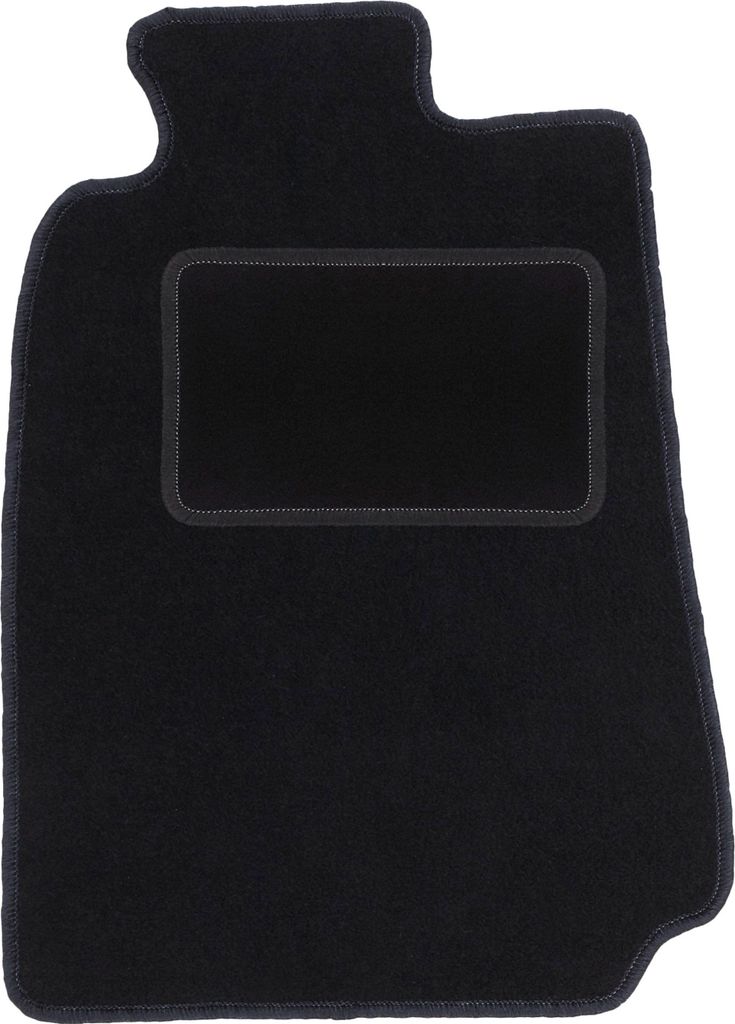 Fahrermatte schwarz für: Mercedes CLK W208 Coupé (1997-2003)