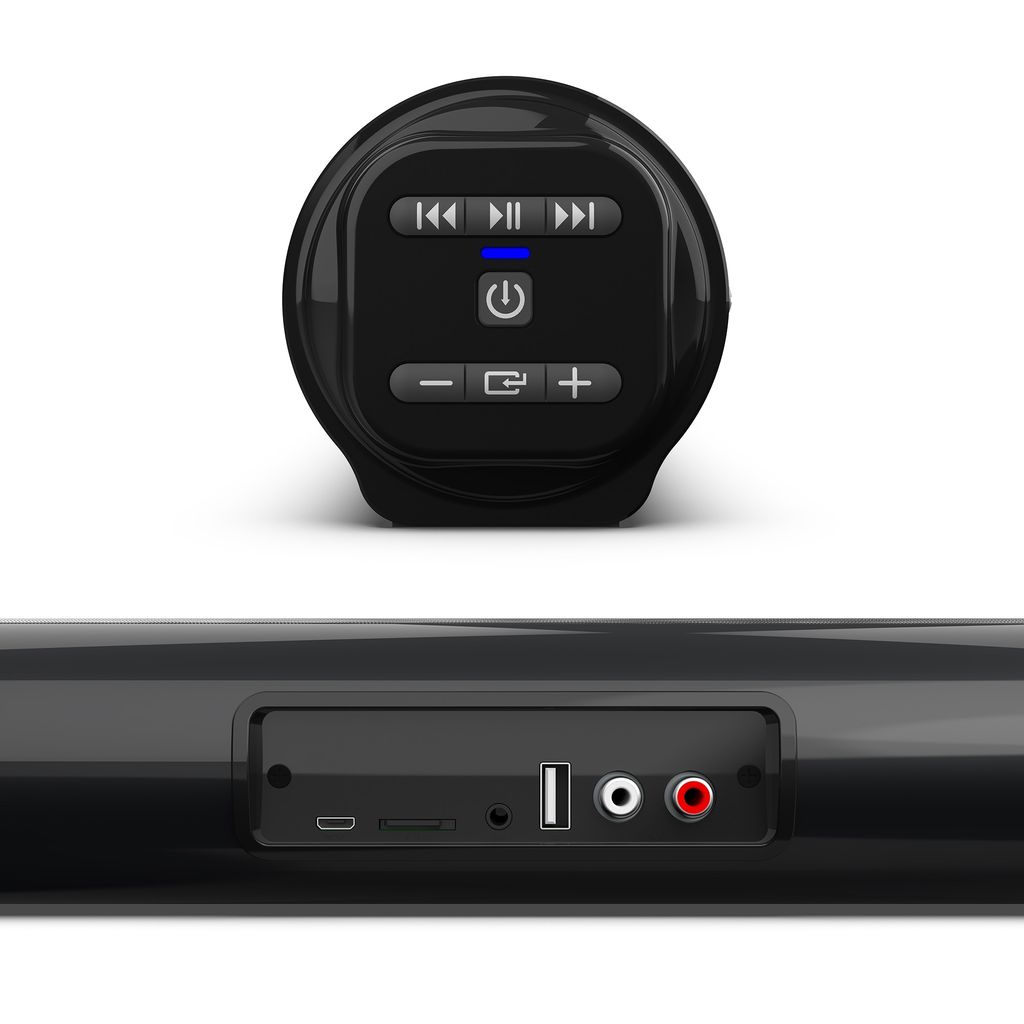 Bluetooth TV Soundbar Subwoofer 20W Sound System Heimkino Lautsprecher Speaker 