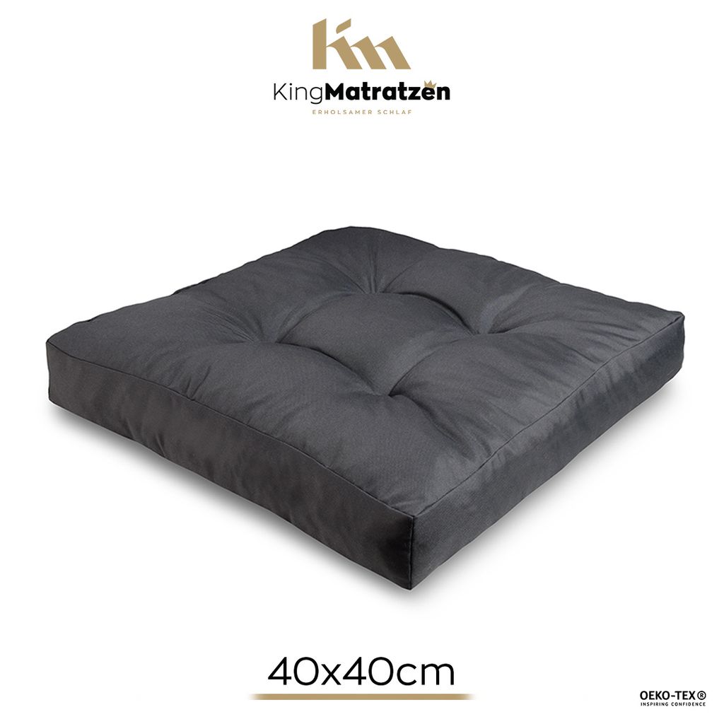 Loungekissen 4er SET (XS) - 40 x 40 cm Sitzkissen & Produktbild 
