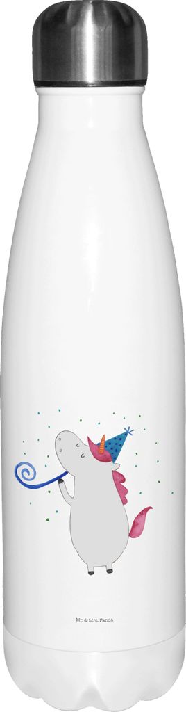 Mr. & Mrs. Panda Trinkflasche Einhorn Party - Weiß - Produktbild 