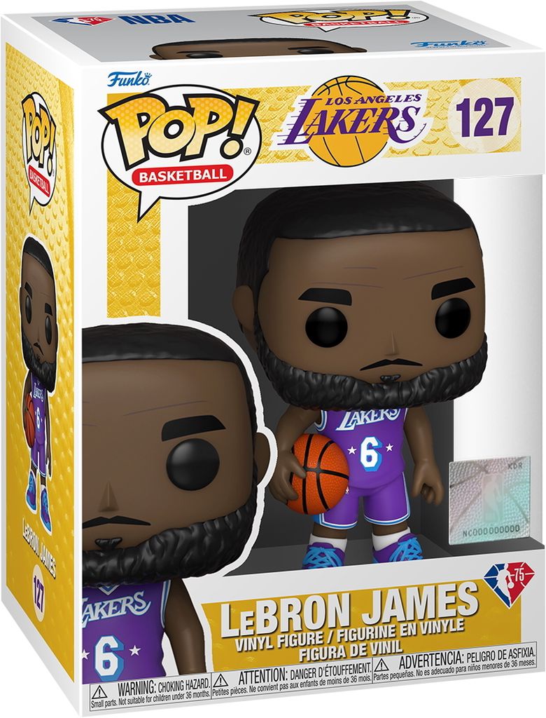 NBA Los Angeles Lakers - LeBron James 127 - Funko Pop! - Vinyl Figur