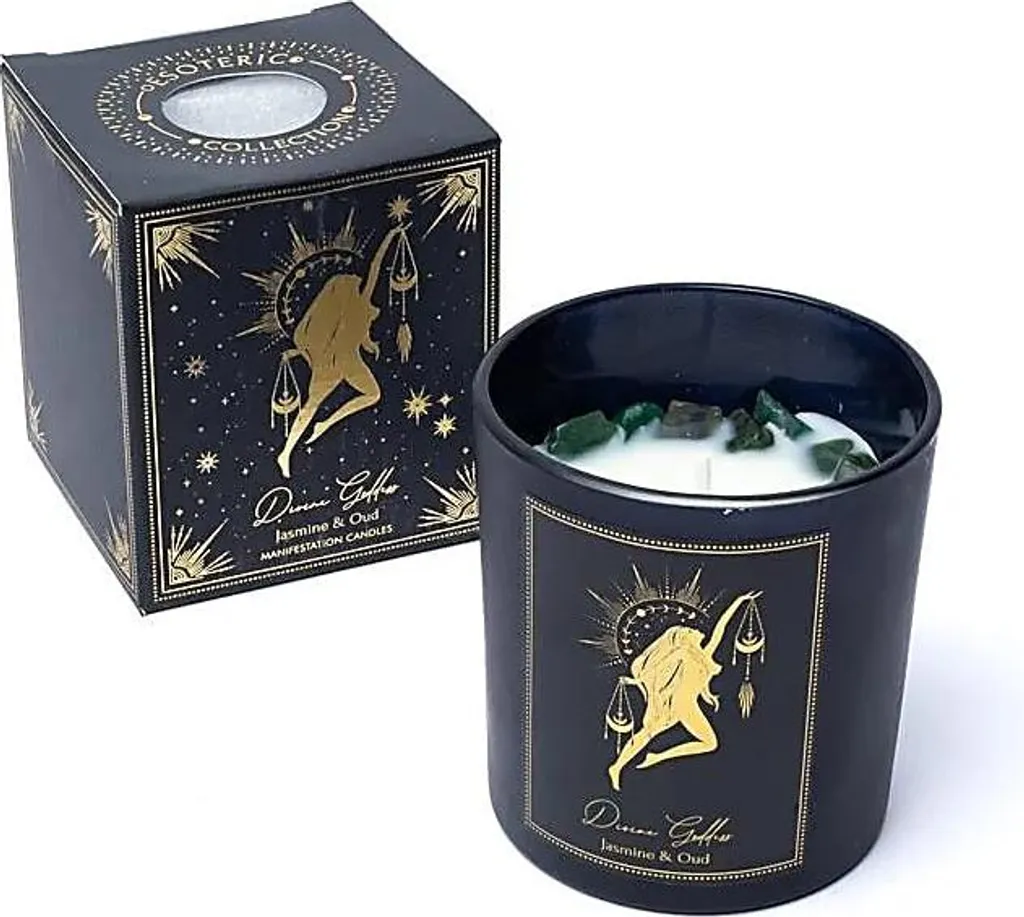 Bougie de manifestation pour rituel et méditation Déesse Divine 120g