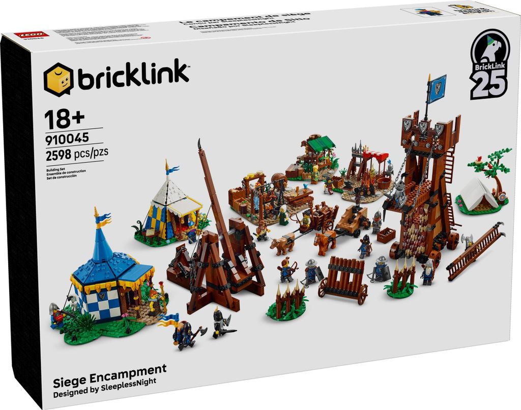 Obóz oblężniczy - Bricklink LEGO 910045 Zdjęcie produktu 
