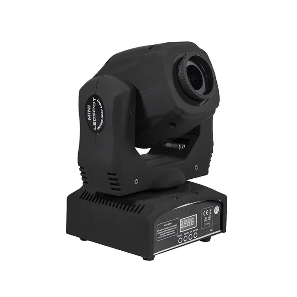 Éclairage Spot LED 60W Haute Luminosité Contrôle DMX512 Prise Format EU